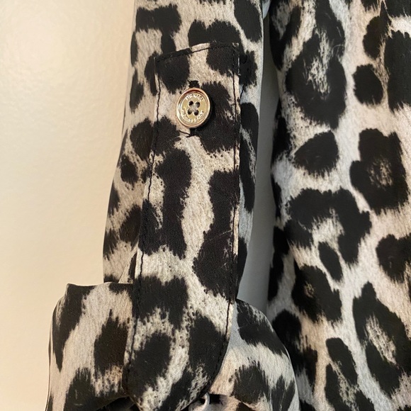 Michael Kors Leopard Print Blouse - Picture 3 of 4